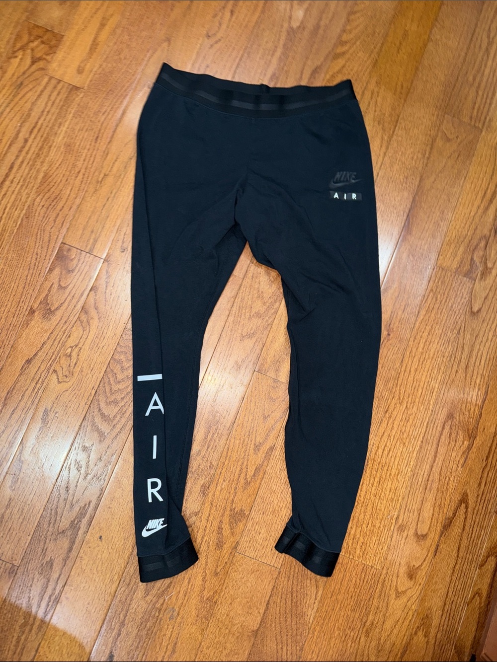 Nike Black AIR Logo Women's Performance Leggings